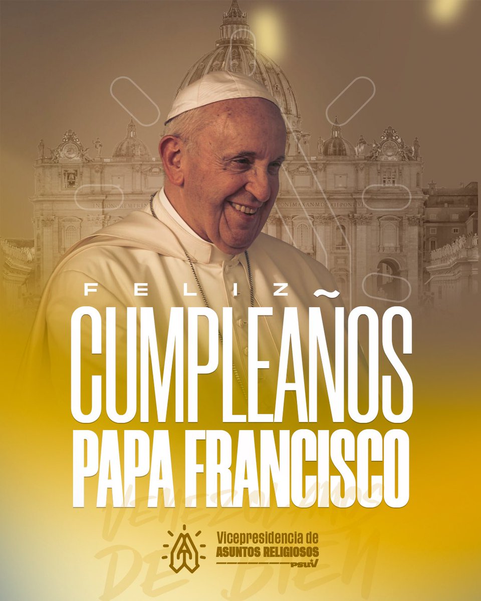 Nicolas Maduro Guerra (@nicmaduroguerra) on Twitter photo En la oración de los #VenezolanosDeBien se congregan los buenos deseos del corazón y el espíritu para desear al Santo Padre <a href="/Pontifex_ln/">Leo Papa XIV</a> un nuevo año de vida y salud al servicio de la iglesia. En nombre de un país amoroso con su pueblo, deseamos bendiciones a su labor al frente En la oración de los #VenezolanosDeBien se congregan los buenos deseos del corazón y el espíritu para desear al Santo Padre <a href="/Pontifex_ln/">Leo Papa XIV</a> un nuevo año de vida y salud al servicio de la iglesia. En nombre de un país amoroso con su pueblo, deseamos bendiciones a su labor al frente