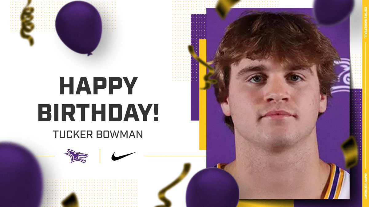 Happy Birthday to our guy, Tucker!! 

🐺🤘🏽

#RollYotes #NAIAHoops