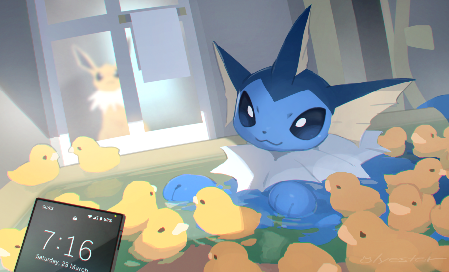 cco00oo's tweet photo. Life with Vaporeon https://t.co/Uxly4u53QU