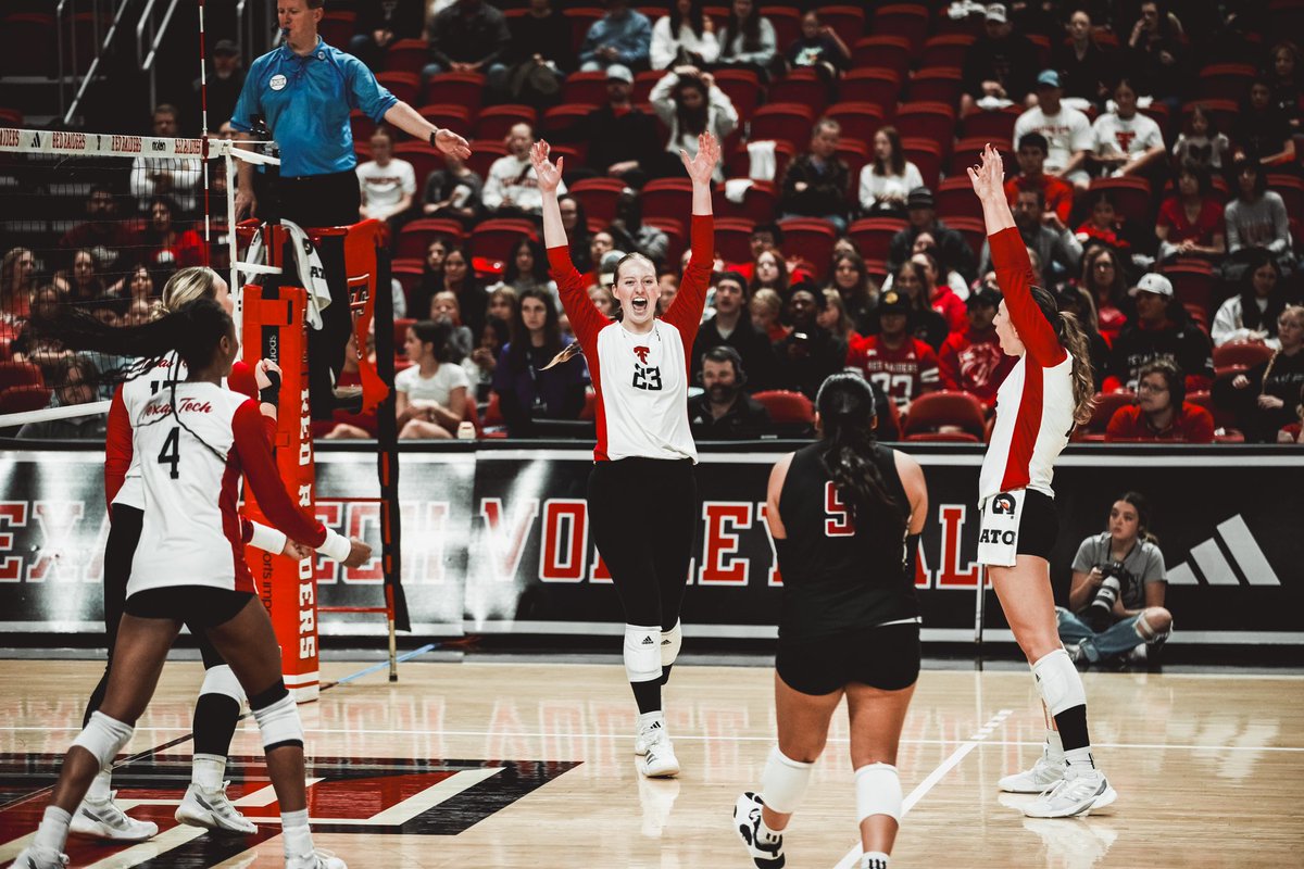 Texas Tech Volleyball tweet media