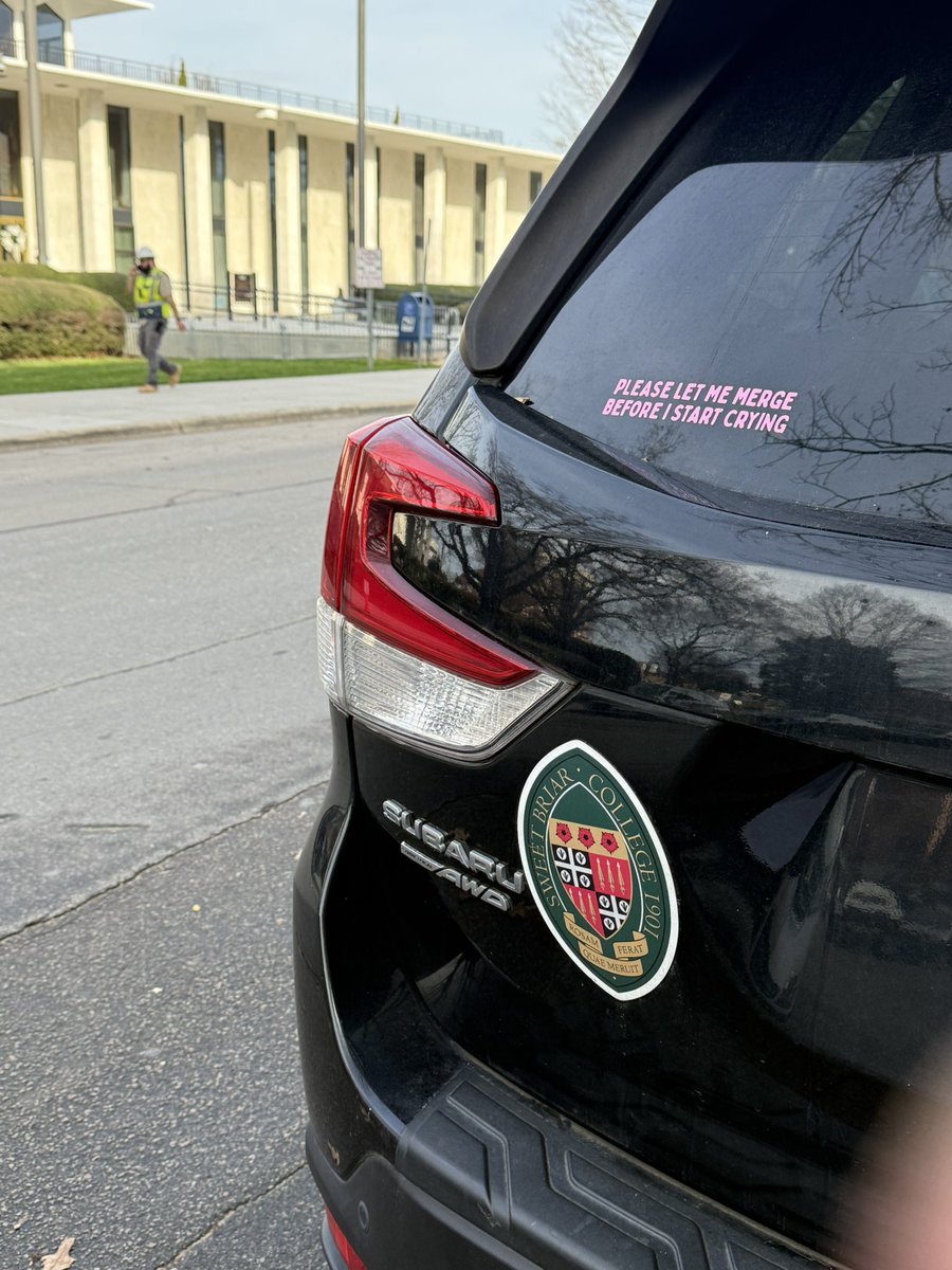 Ok #ncga anyone know who owns this car?? <a href="/SweetBriaredu/">Sweet Briar College</a>