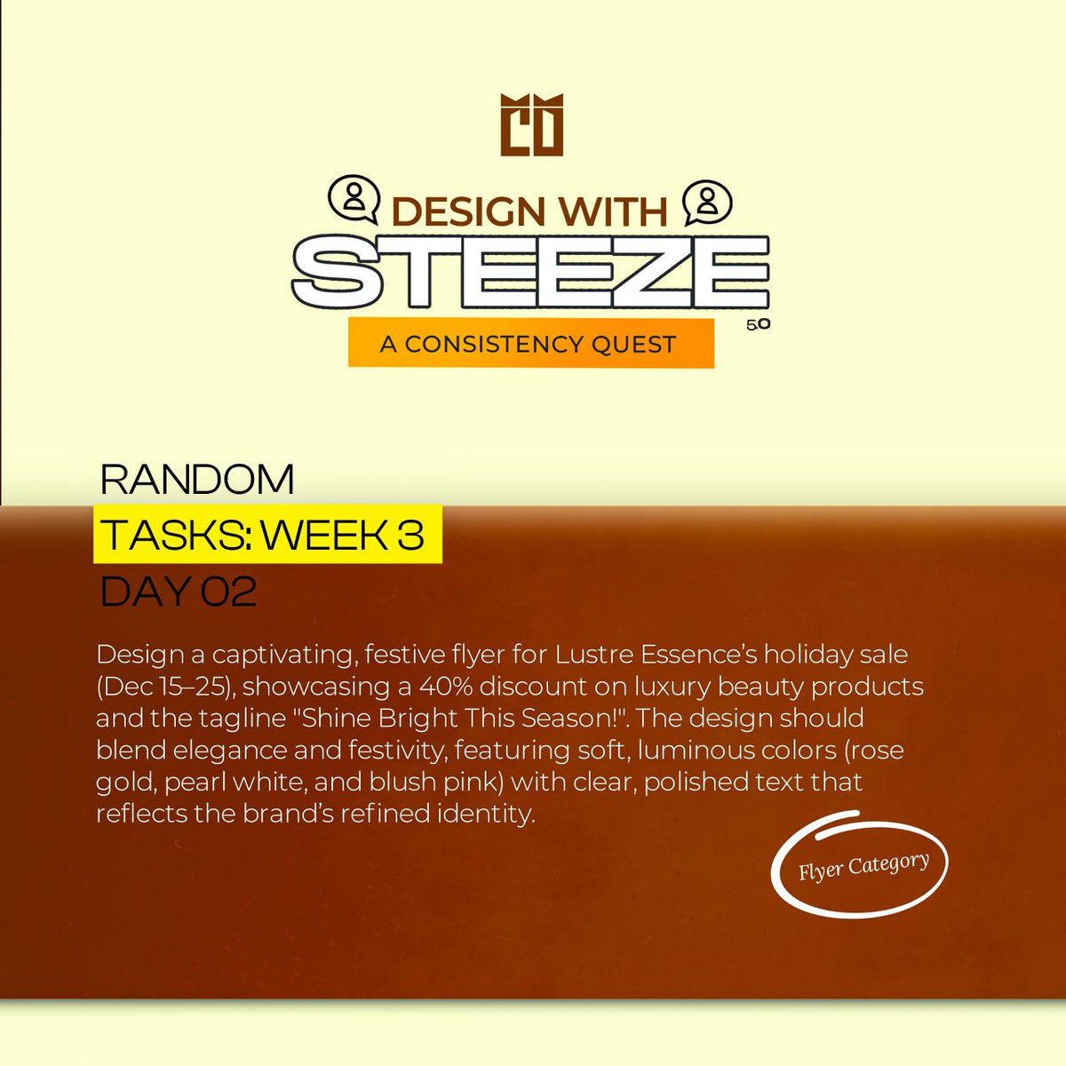 Rajileema's tweet photo. Day 11
Although my day didn't go as planned, i was still able to design.
Alhamdullilah.
#designwithsteeze
#Creativesdom https://t.co/B7znvJOiPA