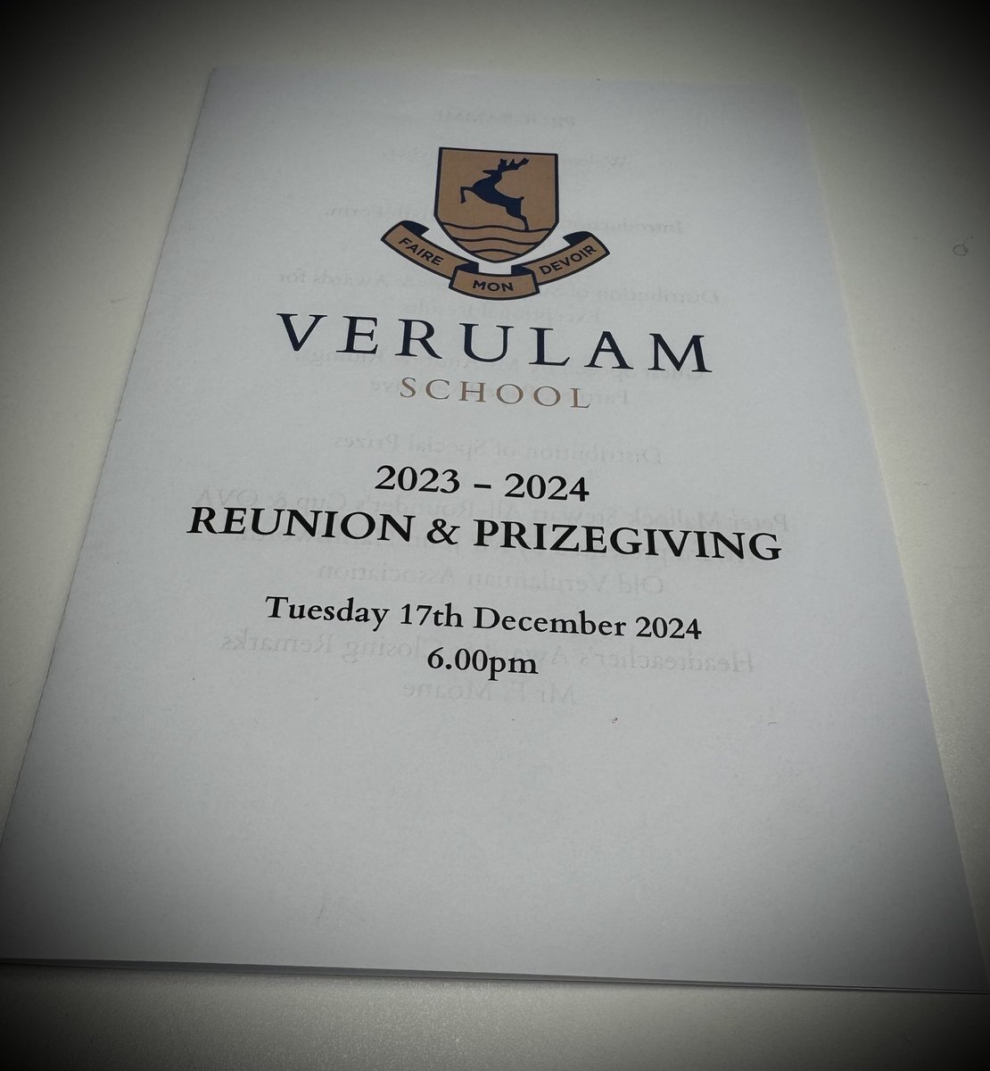Verulam School tweet media