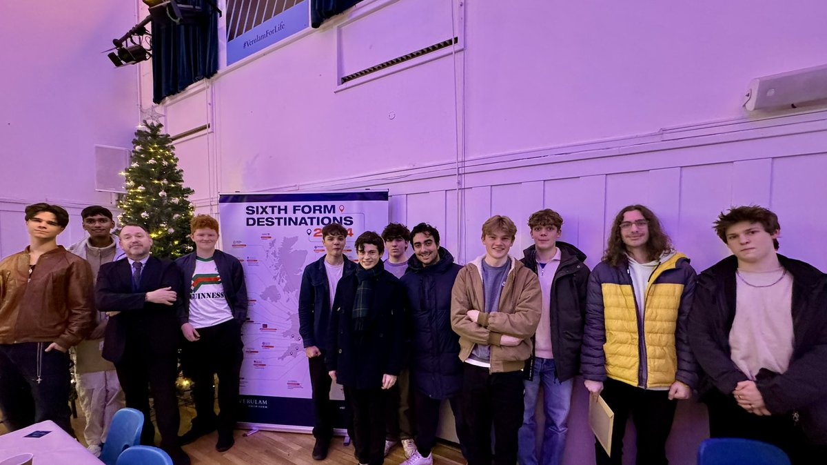 Congratulations to our returning class of 2024 and all our prize winners. The OVA award was presented to Aaron L and the Headteacher’s Prize to Rishab H to recognise achievements and contribution to school life. <a href="/Verulam6thForm/">Verulam Sixth Form</a>