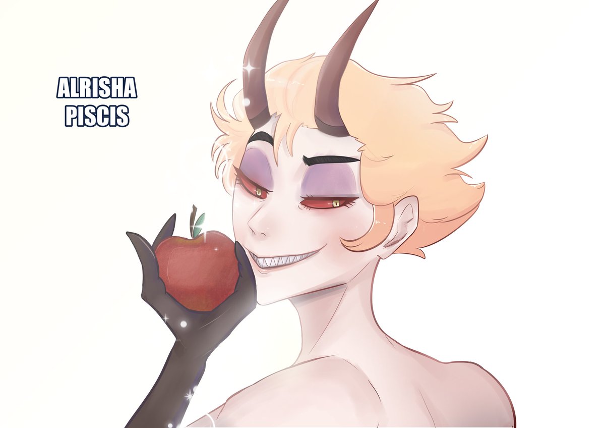 Lucifer 🍎 #HazbinHotel #HazbinHotelLucifer #LuciferMorningstar #LuciferHazbinHotel #radioapple #fanart #FanartOfTheDay