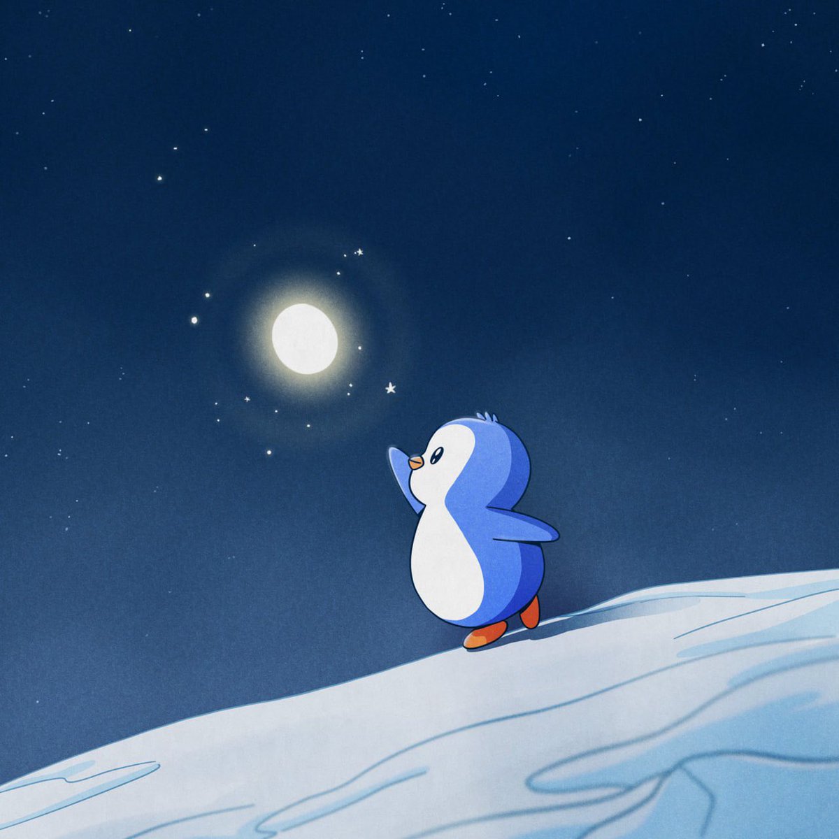 CyMoo0n's tweet photo. $PENGU will do ATH in the upcoming days. All pajeets sold their airdrop. 

$PAX the mascot of Pudgy Penguins will follow. We will see his face more in the next days. 

Imagine the alpha play is at billions mcap, the beta play is sitting at $200k mcap only. 

G7wtWqFgjQvHDtw6vCD1b9oLAdHEQcF2DcHdoxUBpump