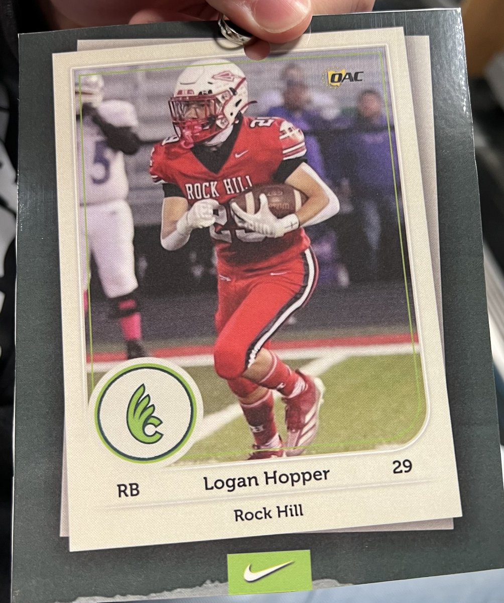Logan Hopper (@26_hopp) on Twitter photo Had an amazing time <a href="/DubC_Football/">Wilmington Football</a>, thank you <a href="/CoachKBurke3/">Kevin Burke</a> for inviting me on an official visit.
<a href="/J_maineKeyes/">Jermaine Keyes</a> <a href="/RHredmen_FB/">Rock Hill Redmen Football</a> <a href="/CoachFarley15/">Brandon Farley</a> #TRIBE #GoGreen Had an amazing time <a href="/DubC_Football/">Wilmington Football</a>, thank you <a href="/CoachKBurke3/">Kevin Burke</a> for inviting me on an official visit.
<a href="/J_maineKeyes/">Jermaine Keyes</a> <a href="/RHredmen_FB/">Rock Hill Redmen Football</a> <a href="/CoachFarley15/">Brandon Farley</a> #TRIBE #GoGreen