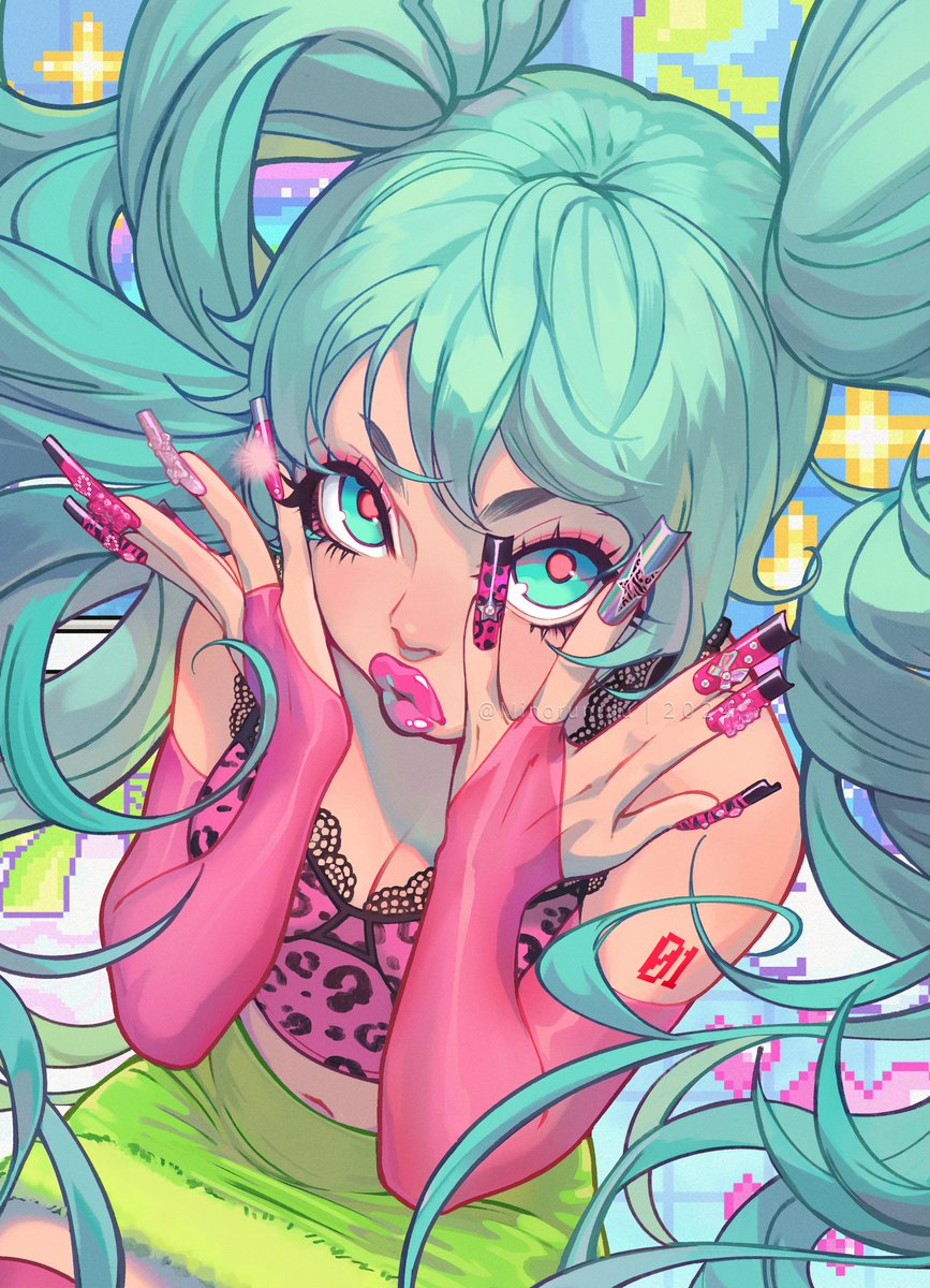 Miku ฅ⁠^⁠•⁠ﻌ⁠•⁠^⁠ฅ 💖💅✨🩷