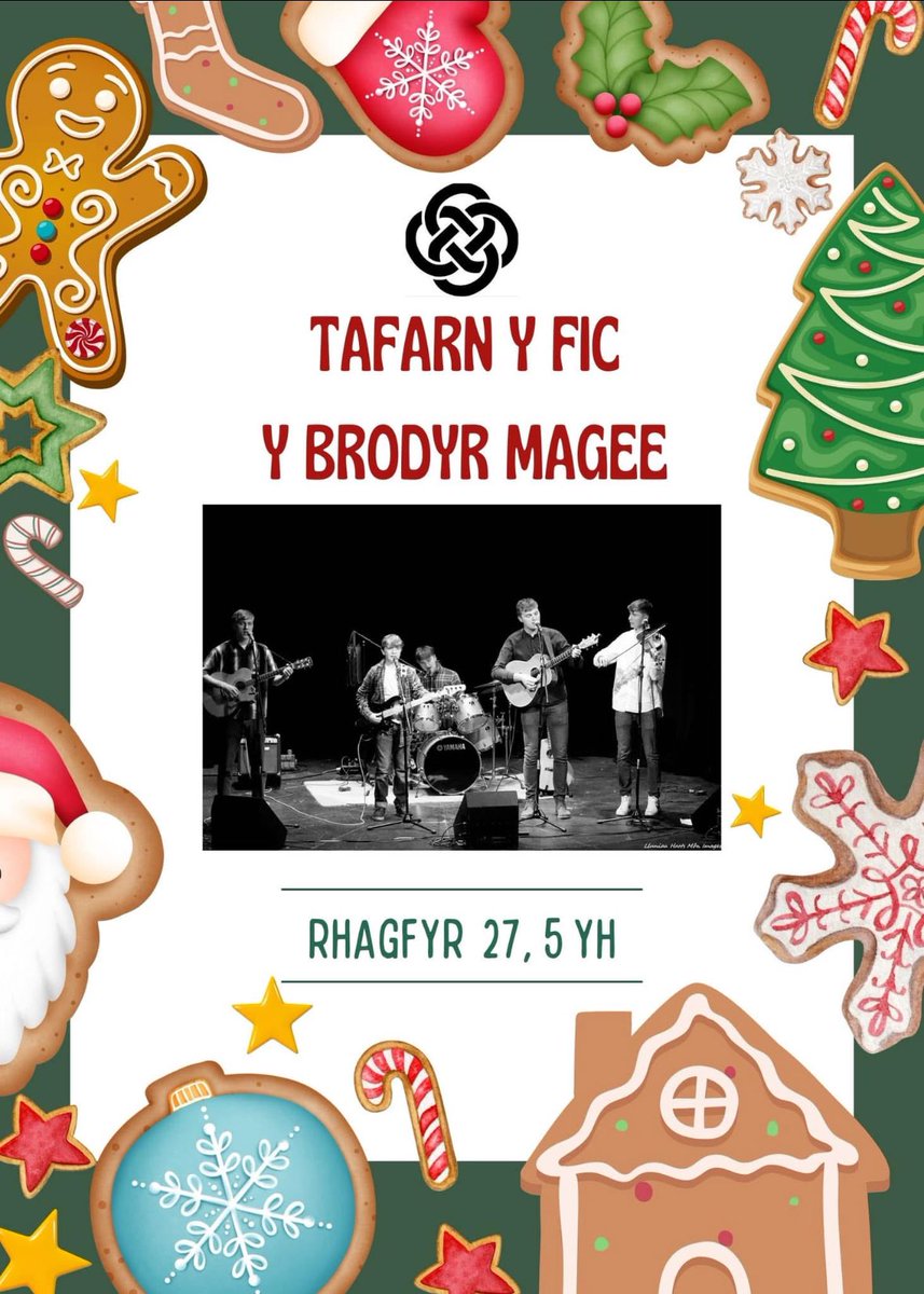 tafarnyfic's tweet image. Mi fydd Y Brodyr Magee yn ei morio hi’n Y Fic #Llithfaen 🗓️27/12 am 17:00 🎄✨@CelfGwyneddArts @MIaithGwynedd @YGigiadur @GigsGogCymru @celfgolwg @Miwsig_ @croeso_eryri @LlanwLlyn 🎅🍻