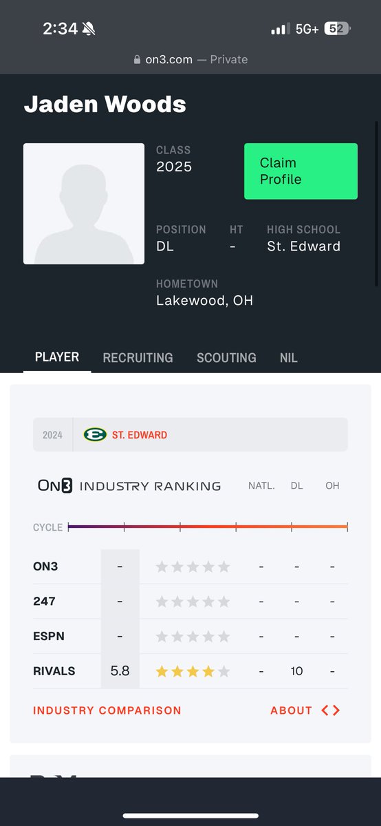 4 ⭐️recruits on rivals.com! 

hudl.com/v/2QmJU0