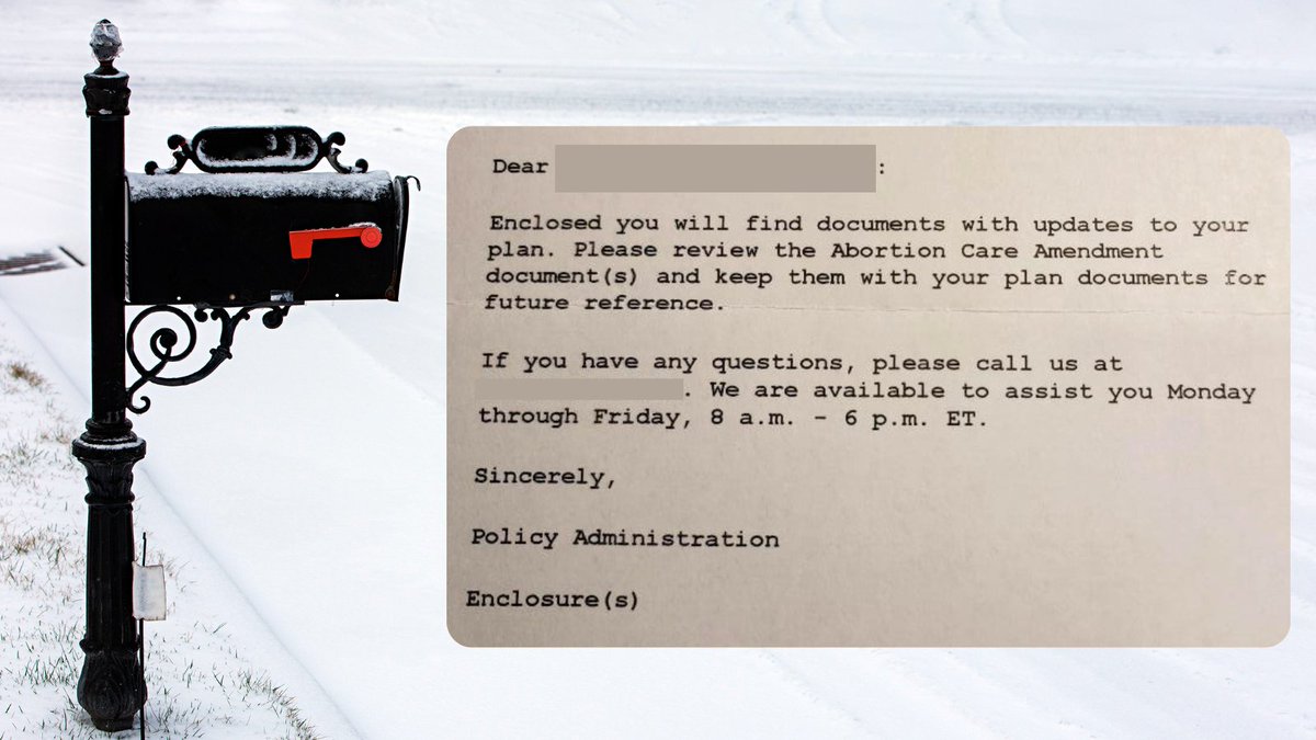 grrtl's tweet image. This sure isn't what you expect to get in the mail a week before Christmas!
.
#abortion #prolife #abortionisnothealthcare