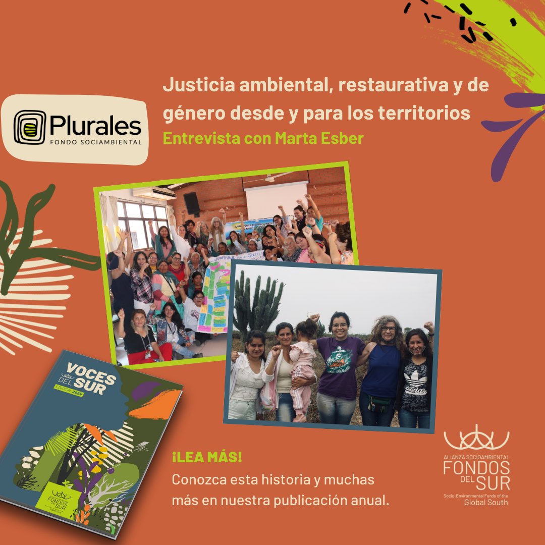 🗣️Para celebrar su tercer aniversario, la Alianza Socioambiental Fondos del Sur lanzó su publicación anual "Voces del Sur".  

Lee y enterate sobre el trabajo transformador de los fondos miembros 

PUBLICACIÓN COMPLETA👉🏼      
alianzafondosdelsur.org/wp-content/upl…
