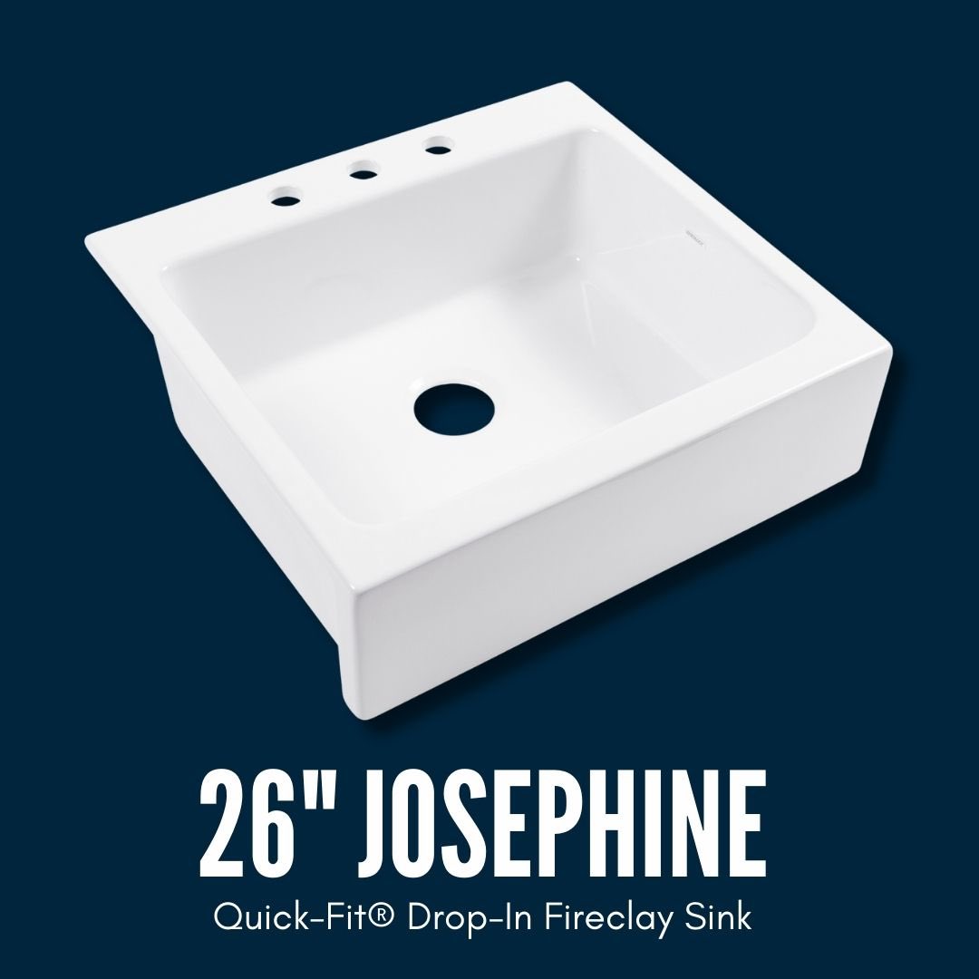 Sinkology's tweet photo. Sink of the Day: Carolyn P. shared her stunning Josephine 26" Quick-Fit® Drop-In Fireclay Farmhouse Sink!

Experience the timeless beauty and long-lasting durability of fireclay—designed to fit easily into existing cabinetry for a seamless upgrade. See more details: https://t.co/JonthsurZd

Want to see your sink in the spotlight? Submit your photo at https://t.co/KGoESM0wJI and you could be featured next. Plus, you’ll be entered for a chance to win a $1,000 Visa gift card! #showusyoursink #sinkoftheday #sinkology