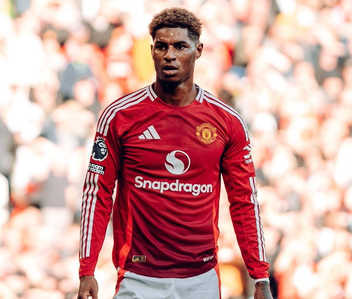 FabrizioRomano's tweet photo. 🚨🔴 Marcus Rashford: “When I leave Manchester United, I'll make a statement and it will be from me”.

“That’s for sure”, told @henrywinter. https://t.co/nBRMoytxnz