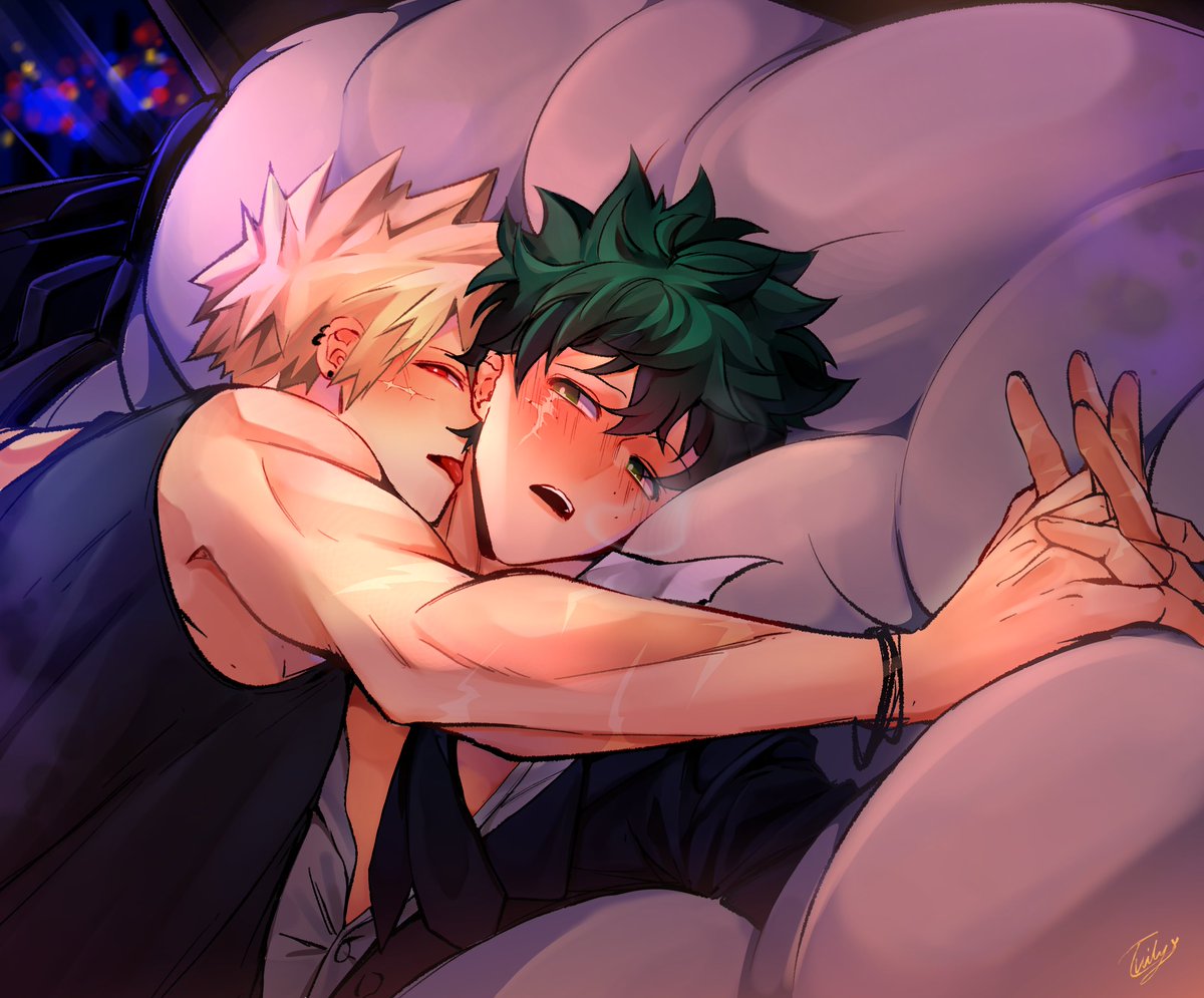 ivilyart's tweet photo. this is what really happened okey #BKDK #BNHA #bakudeku #BNHAfanart https://t.co/LEkrLLN4rs