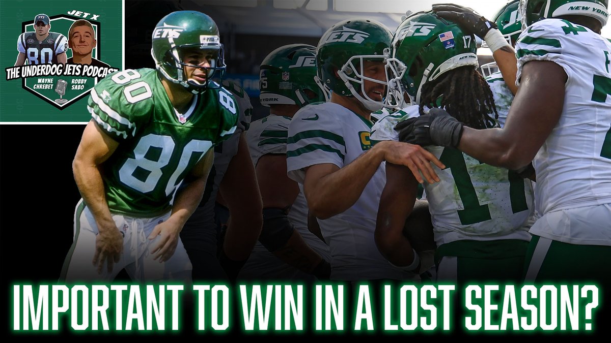 Is it important for the New York #Jets to win games down the stretch? Wayne Chrebet weighs in on that topic and more at 7:00 p.m. ET tonight ... 📺youtube.com/live/oRPMxO24A…