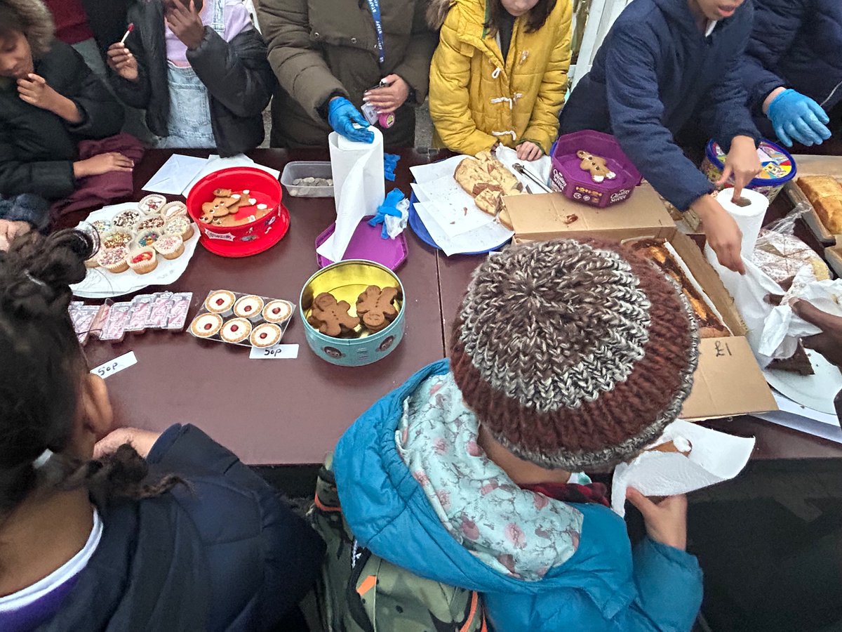 InclusionBPPS's tweet photo. The Eco Council @BrunswickParkPS hosted their first fundraising bake sale today. They will be selling their treats again tomorrow to raise money for some exciting trips for the school. https://t.co/l4KUZoyR6J