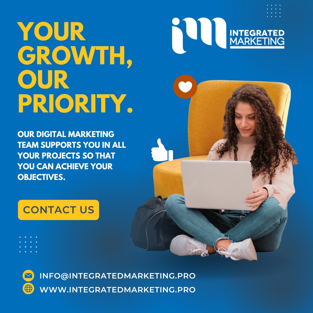 Empower Your Business to Thrive! 💪🏻

Visit our website: IntegratedMarketingRegina.ca

#Regina #YQR #ReginaMarketing #ReginaBusiness #ReginaSmallBusiness #YQRBusiness #ReginaBiz #ReginaEntrepreneur #ReginaBusinessOwner #ReginaStartups #ReginaRetail #ReginaChamber #SKentrepreneurs