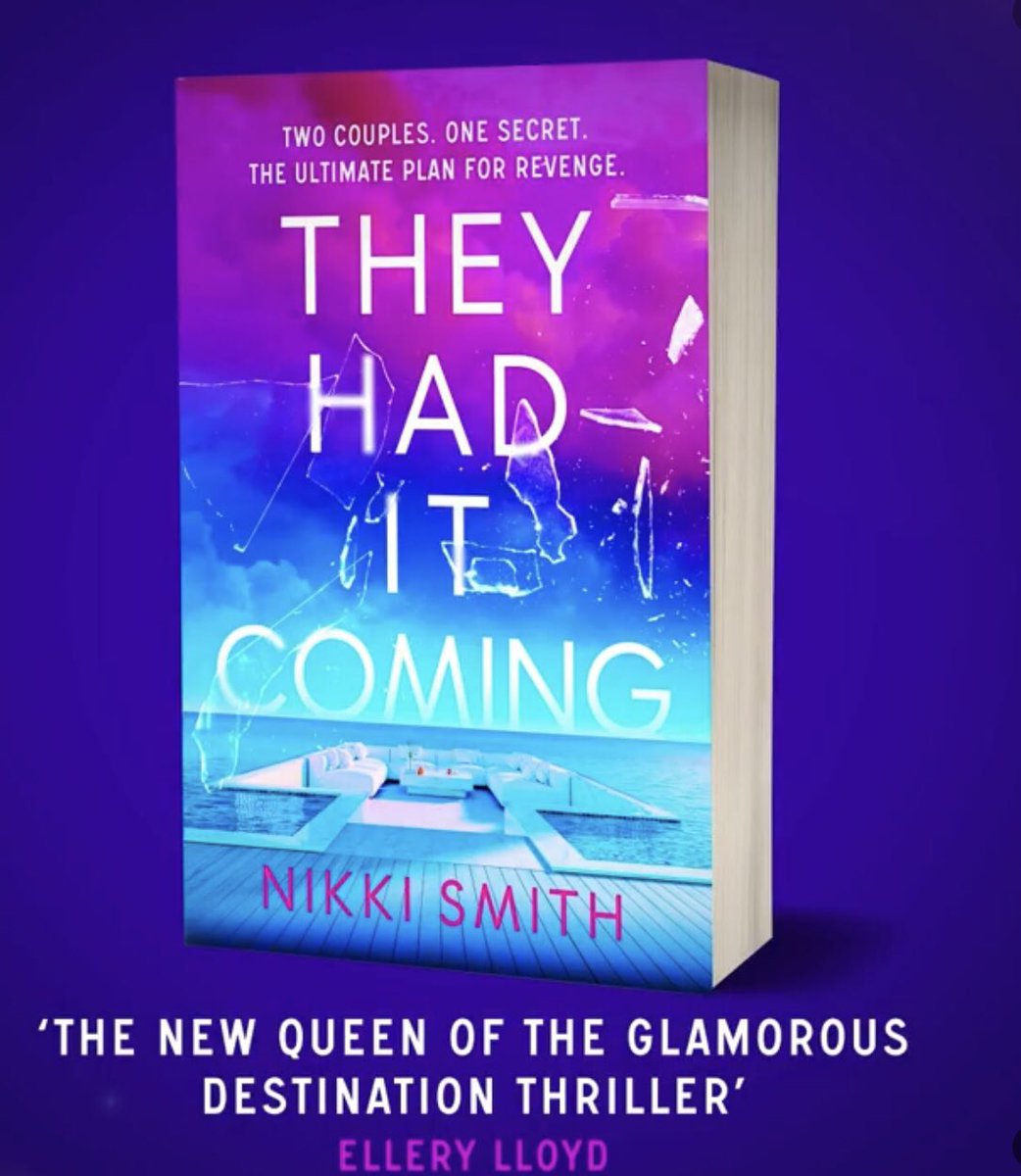 Eleni Kyriacou 🍸🖤⭐️ (@elenikwriter) on Twitter photo 📚 Just finished a revenge thriller like no other - THEY HAD IT COMING by the inimitable <a href="/Mrssmithmunday/">Nikki Smith</a> . I devoured it in hours and defy anyone to guess what’s about to happen. She’s done it again, but even better than before. Out May 2025⭐️⭐️⭐️⭐️⭐️📚 📚 Just finished a revenge thriller like no other - THEY HAD IT COMING by the inimitable <a href="/Mrssmithmunday/">Nikki Smith</a> . I devoured it in hours and defy anyone to guess what’s about to happen. She’s done it again, but even better than before. Out May 2025⭐️⭐️⭐️⭐️⭐️📚