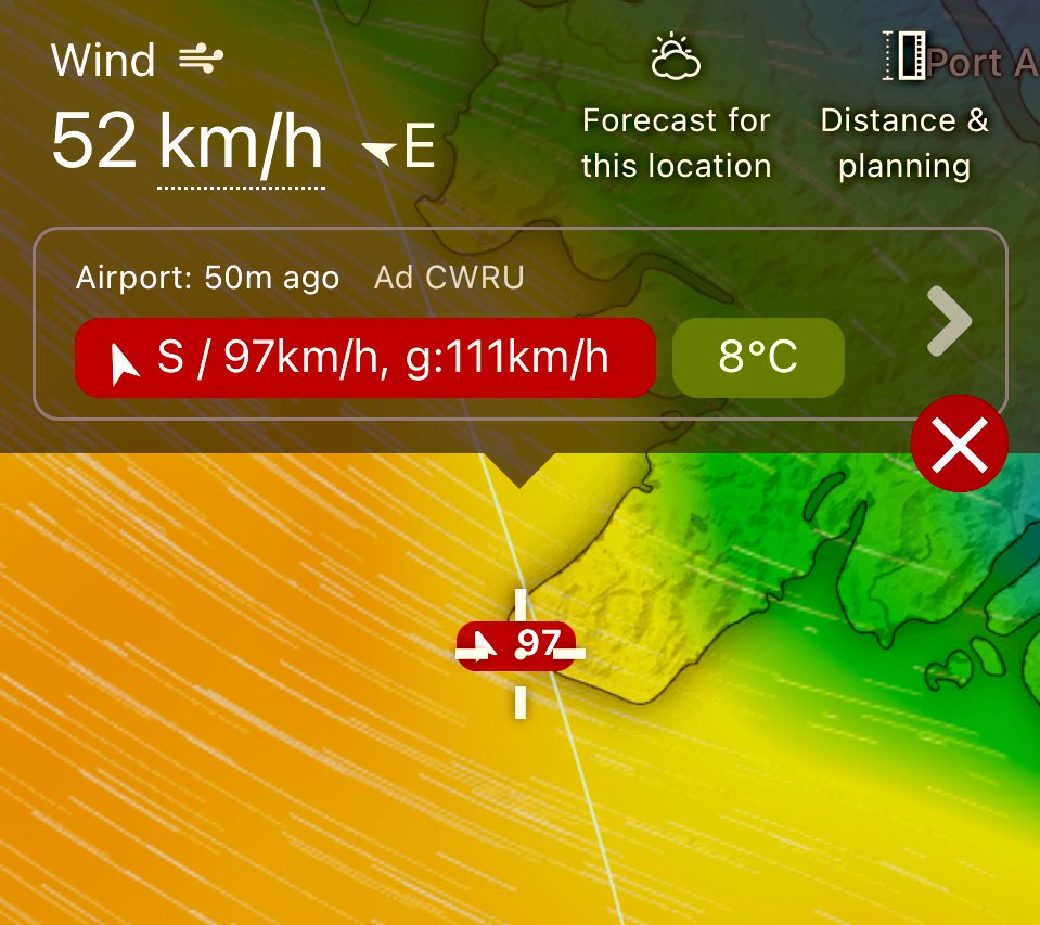 southcoastwx's tweet image. Brooks peninsula provincial park, in my opinion the windiest location on the BC south coast. 

Even in a more typical wind event, we’re currently coughing up 111km/h wind gusts 😳 
#BCStormWatch #BCWind