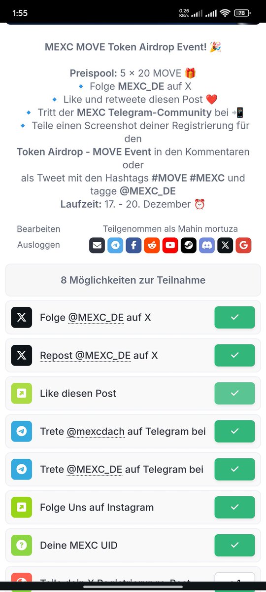 GGMAHIN's tweet photo. @MEXC_DE #MOVE #MEXC https://t.co/rQdR5SVTK2