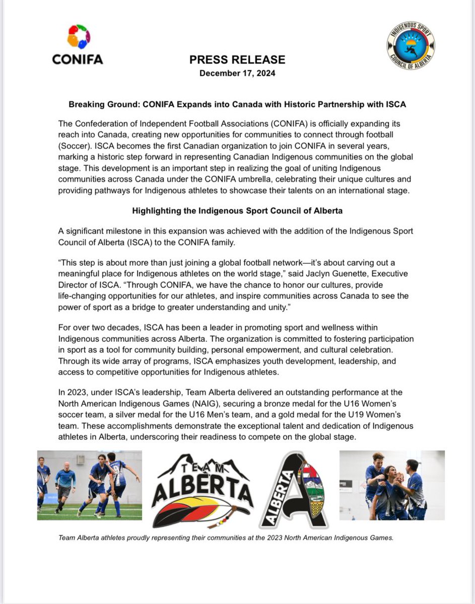 CONIFA: North, Central America & Caribbean tweet media