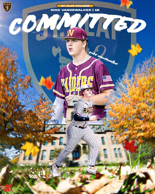 I am excited to announce my commitment to further my academic and athletic career at St. Olaf college. I’d like to thank my teammates, family and coaches for all the  support along the way. Go Oles #umyaya