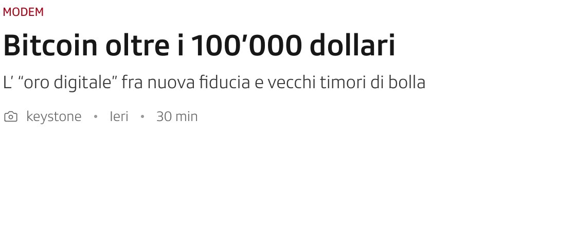 Segnaliamo l'intervento radiofonico del Professor Edoardo Beretta nella trasmissione MODEM di 
<a href="/RSIonline/">RSI</a> sul tema Bitcoin

rsi.ch/rete-uno/progr…
