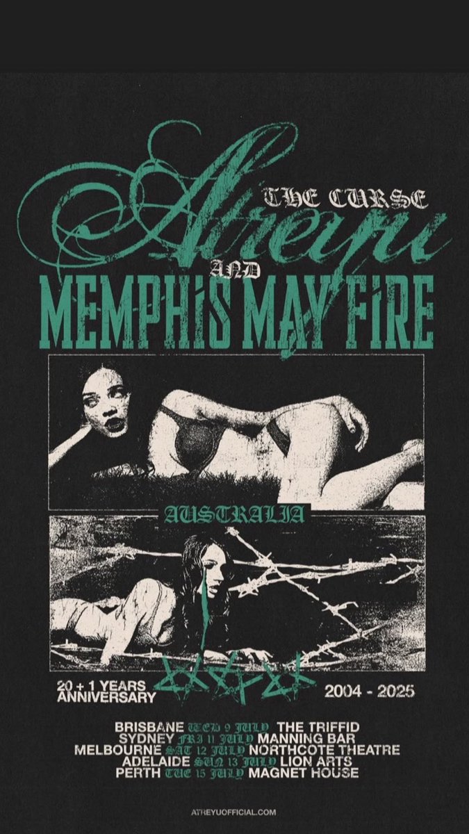 Australia, your support for this tour is beyond our wildest dreams. All 5 shows on the way to total sell-outs! Thank you Aussies!