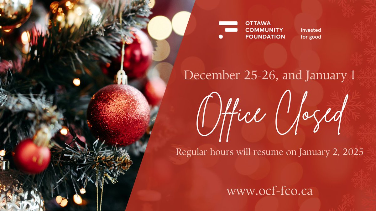 Happy Holidays to all our friends and partners who celebrate!

December 24th, 2024 - 8:00 am to 1:00 pm
December 25th and 26th, 2024 - CLOSED
December 27th, 30th 2024 - 8:00 am to 4:30 pm
December 31st, 2024 - 8:00 am to 1:00 pm
January 1st, 2025 - CLOSED

loom.ly/Akm_5u8