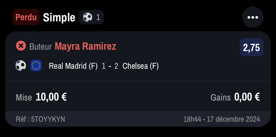 clmbet's tweet photo. @WinamaxSport l’assurance buteur ? C’est un match de ligue des champions https://t.co/11MShBHpMl