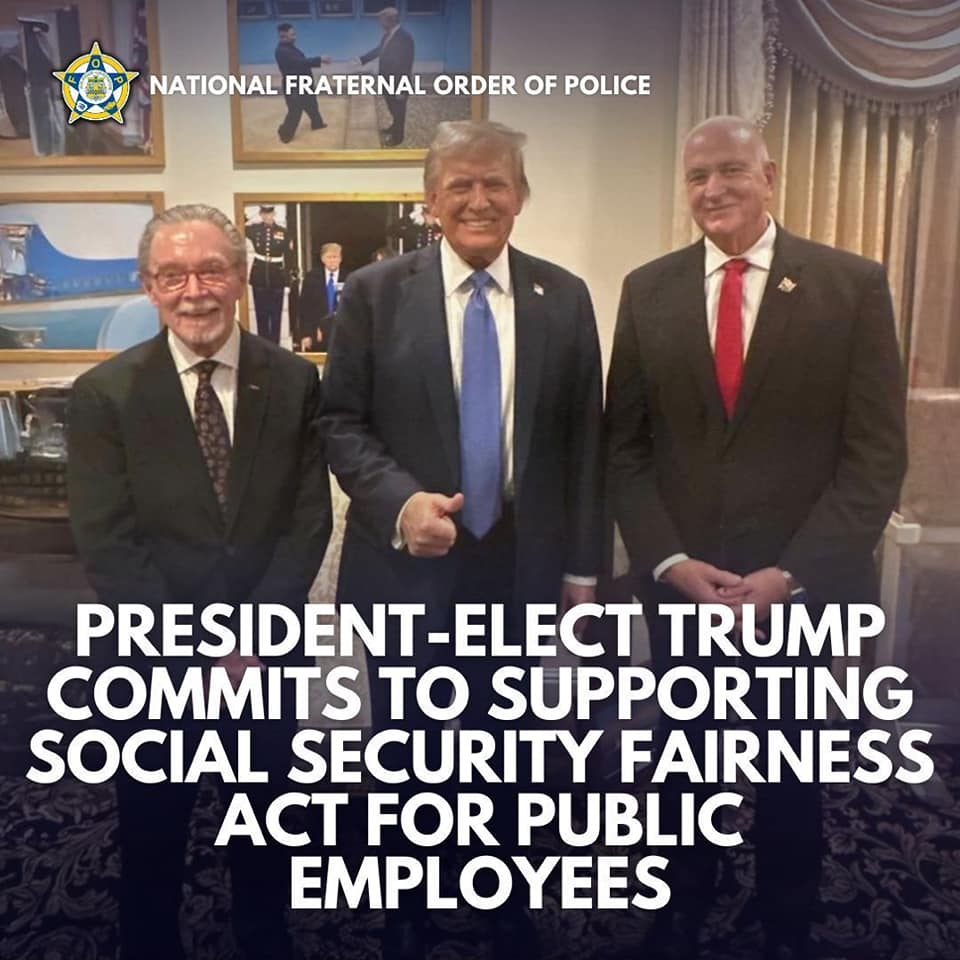 RepealWEP_NOW's tweet image. Thank you @realDonaldTrump for backing the repeal of #WEPGPO and vote yes to #HR82 #SocialSecurityFairnessAct 

#NoAmendments 
Police, firefighters, teachers are NOT responsible for ensuring that the SS system is solvent!

Please @SenateGOP Take Note!
@JDVance