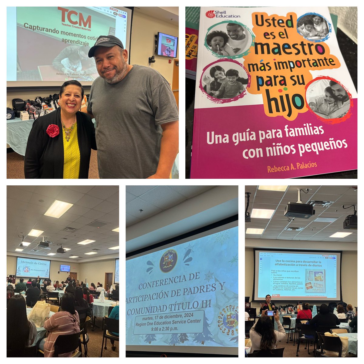fperezTCM's tweet image. Today was a beautiful day supporting @Edinburgcisd Title III family engagement conference with @tcmpub author @RebeccaPalaci11 #learningstartsathome #aprendizajeencasa Thank
you Mrs. Mata and bilingual team for us #familyengagement