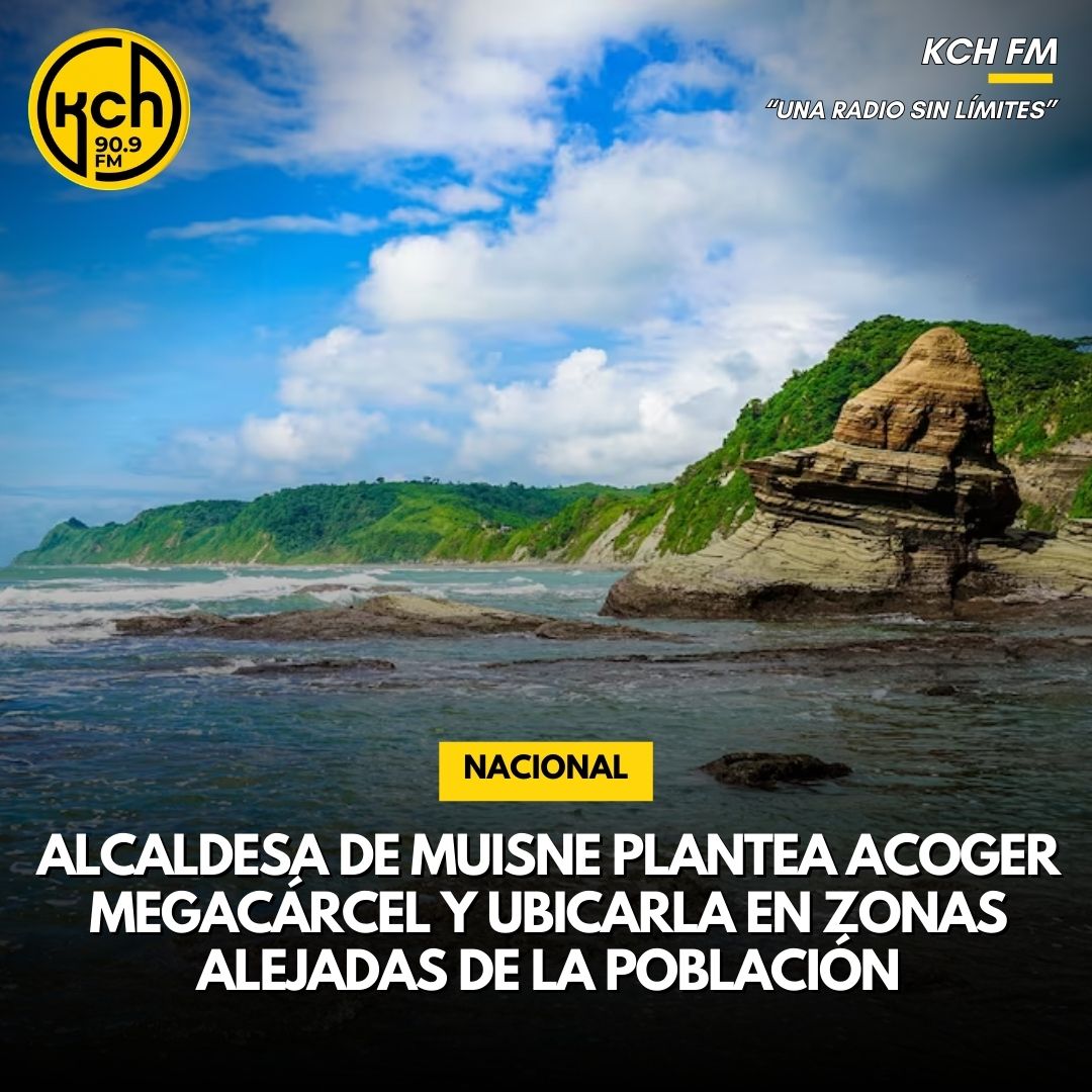 kchradio's tweet photo. La alcaldesa de Muisne, Yuri Colorado, propuso construir una cárcel de máxima seguridad en un área alejada de la población, aunque no detalló las ubicaciones, ya que depende del Gobierno nacional. La propuesta sorprendió a los ciudadanos, quienes esperan más información sobre el proyecto y su impacto en la comunidad. Muisne, que limita con Manabí, es una zona con recursos naturales y turismo.

Por otro lado, los gobernadores de varias provincias amazónicas se reunieron para discutir las protestas por la construcción de una megacárcel en Archidona, Napo. El presidente Daniel Noboa anuló el proyecto, y la protesta que bloquea carreteras ha causado pérdidas económicas de $4 millones. Se ha propuesto trasladar la cárcel a Salinas (Santa Elena), y el Gobierno planea mesas de diálogo con las comunidades afectadas.