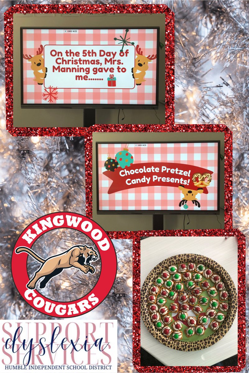 Humble ISD Dyslexia (@hdyslexia) on Twitter photo Shout out to <a href="/lisamanning722/">Lisa Manning</a> of <a href="/HumbleISD_KMS/">Kingwood Middle</a> celebrating the 12 days of Christmas!
“Don’t get your words twisted like a pretzel!” Now, who’s hungry? 🙋🏼♀️🥨🎁 Shout out to <a href="/lisamanning722/">Lisa Manning</a> of <a href="/HumbleISD_KMS/">Kingwood Middle</a> celebrating the 12 days of Christmas!
“Don’t get your words twisted like a pretzel!” Now, who’s hungry? 🙋🏼♀️🥨🎁