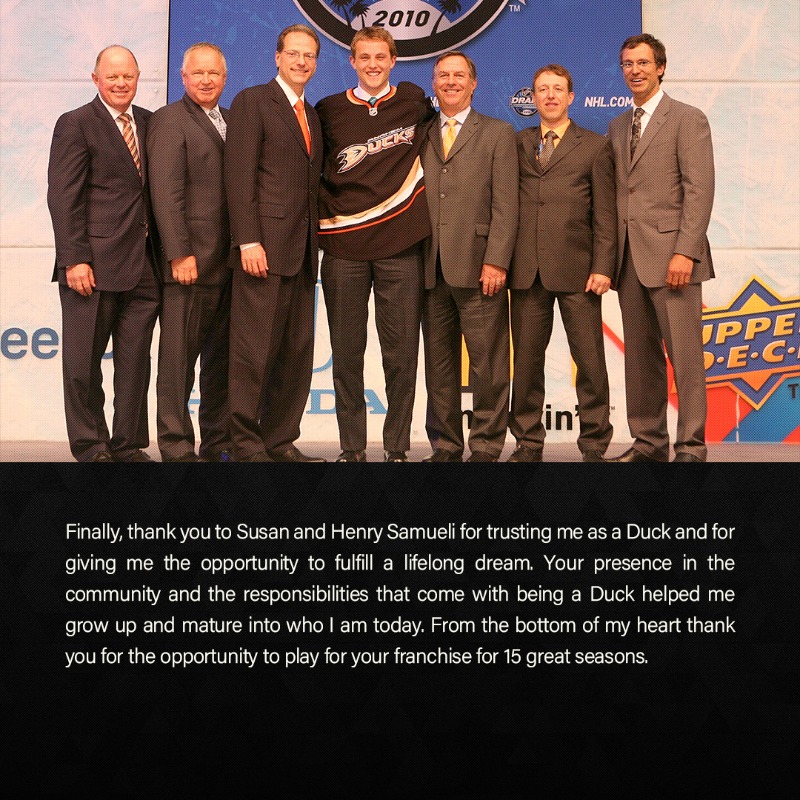 AnaheimDucks's tweet photo. A statement from Cam Fowler