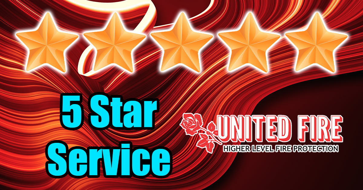 UnitedFireOnli1's tweet image. 5-Star Service, Every Time! 
At United Fire, we’re honored by our 5-star customer service rating! Our dedicated team is here to provide not only the best in fire protection but also an exceptional customer experience. #outstandingcustomerservice #fireprotectionequipment