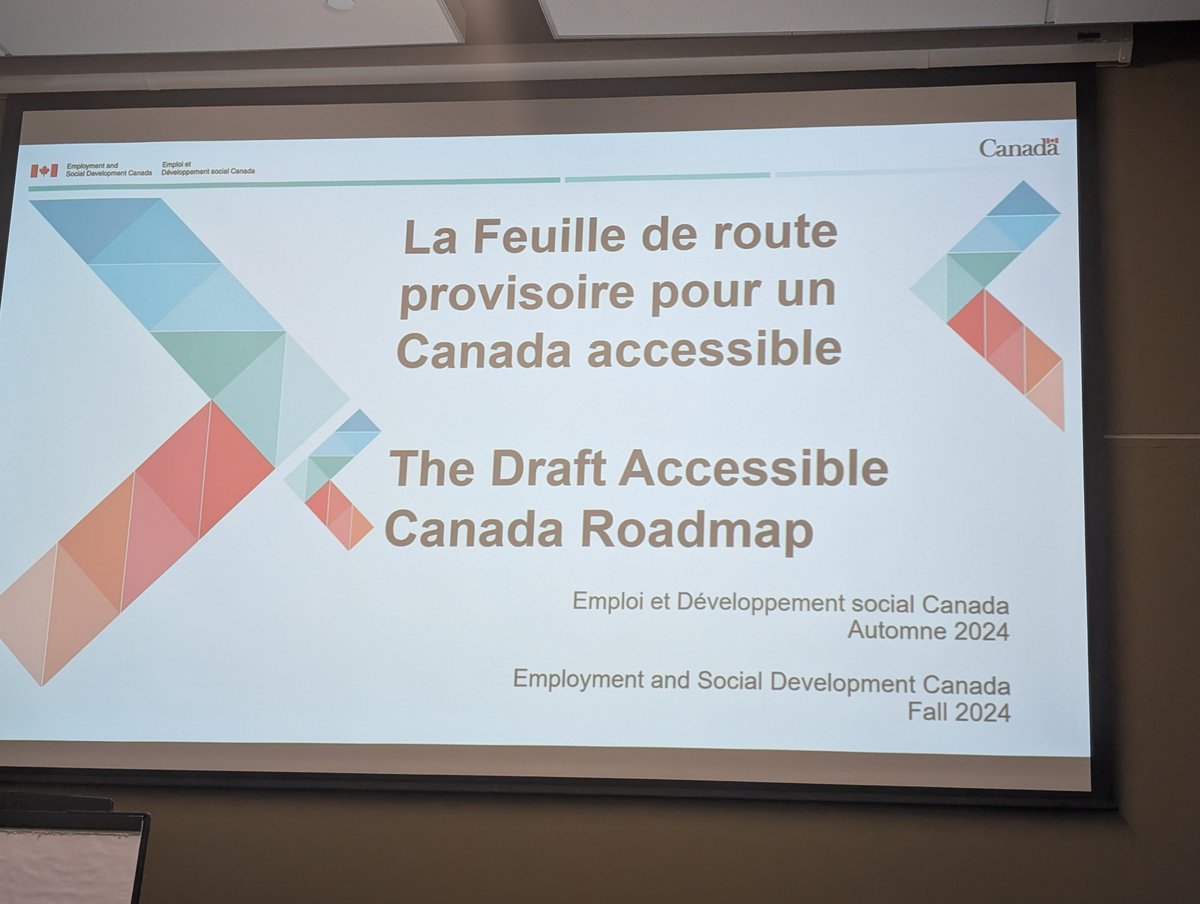 Notre bureau a eu le plaisir de participer à l’Échange de connaissances d’<a href="/EDSC_GC/">Emploi et Développement social Canada</a> sur la Feuille de route d’<a href="/GCAccessible/">Canada Accessible</a>. Ensemble, nous œuvrons pour un Canada sans obstacles d’ici 2040.
