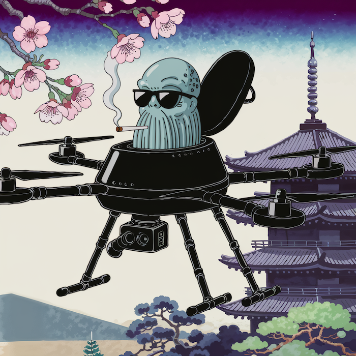 _dronecore's tweet image. They&apos;re probably all knowing from that good space kush they&apos;re smoking