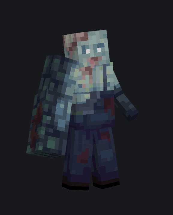 肘击！
#Minecraft  #blockbench