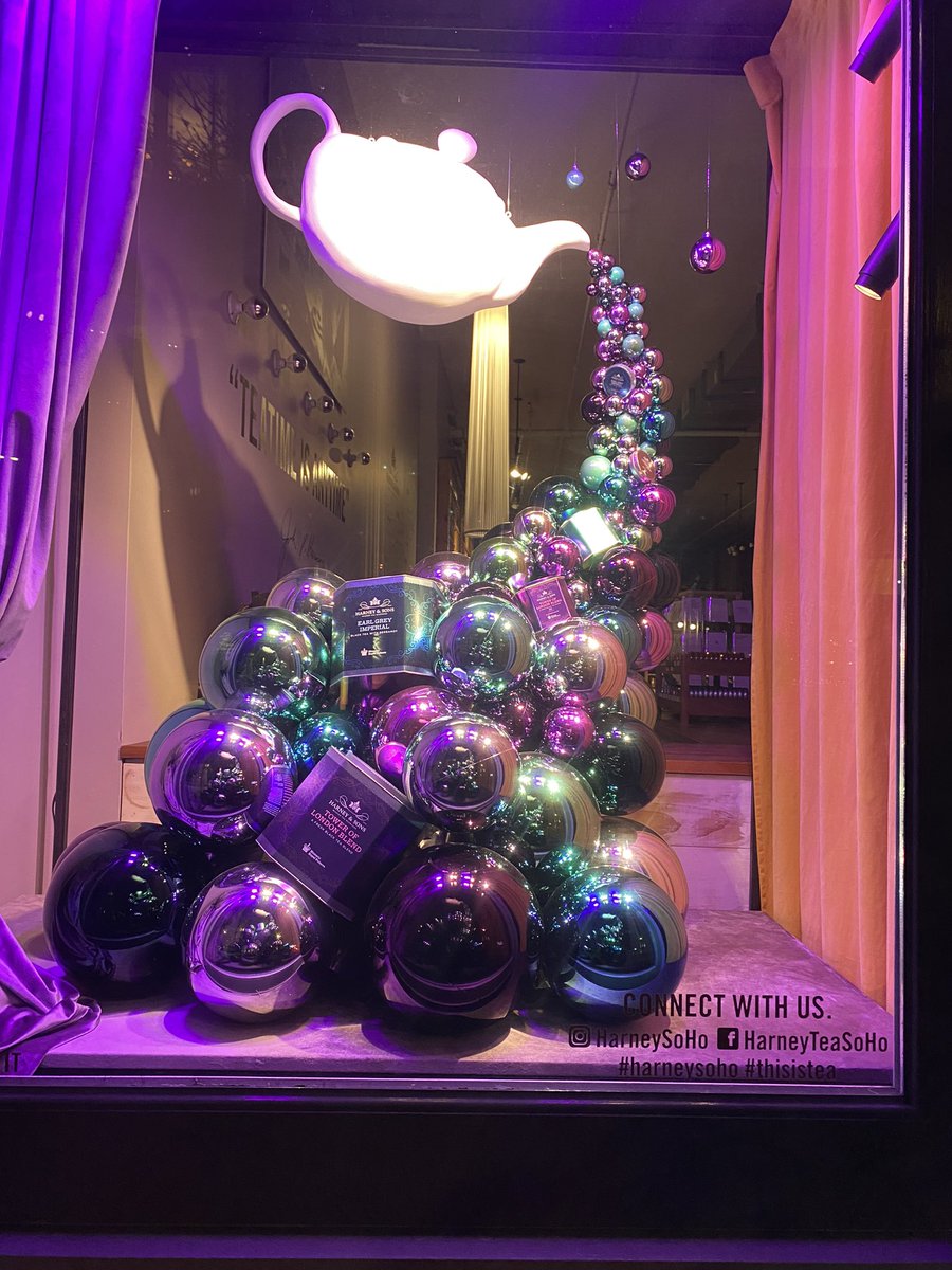 Remember et as they say if you’re not in you cannot win! Still time to put the finishing touches! I spotted this on a tea shop last week in Soho if anyone wants to steal the idea. #christmasinLimerick