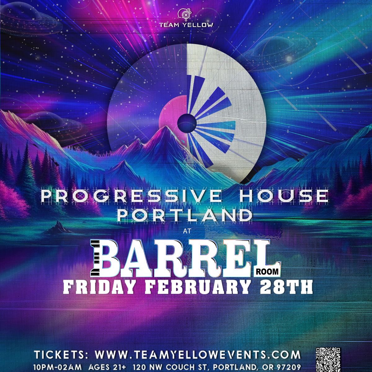 🪁 Team Yellow brings the ultimate Progressive House experience to Barrel Room! 🔥

🔥 GoGo dancers, local vendors, visuals, top sound &amp; more!

🎶 DJ inquiries? Contact @the.halflife

RSVP: teamyellowevents.com

#TeamYellow #ProgressiveHouse