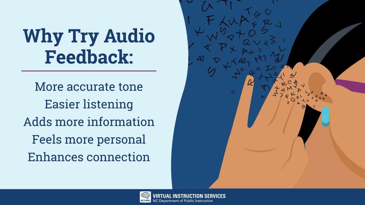 Do you teach in a remote academy or in an online or in a virtual environment? Have you considered providing feedback via audio for your students? 🎙️ The benefits are expansive!