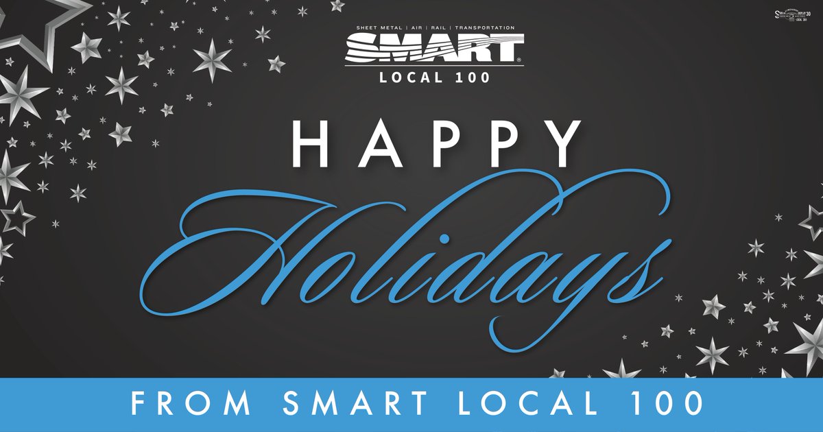 Happy holidays from our Local 100 family to yours!