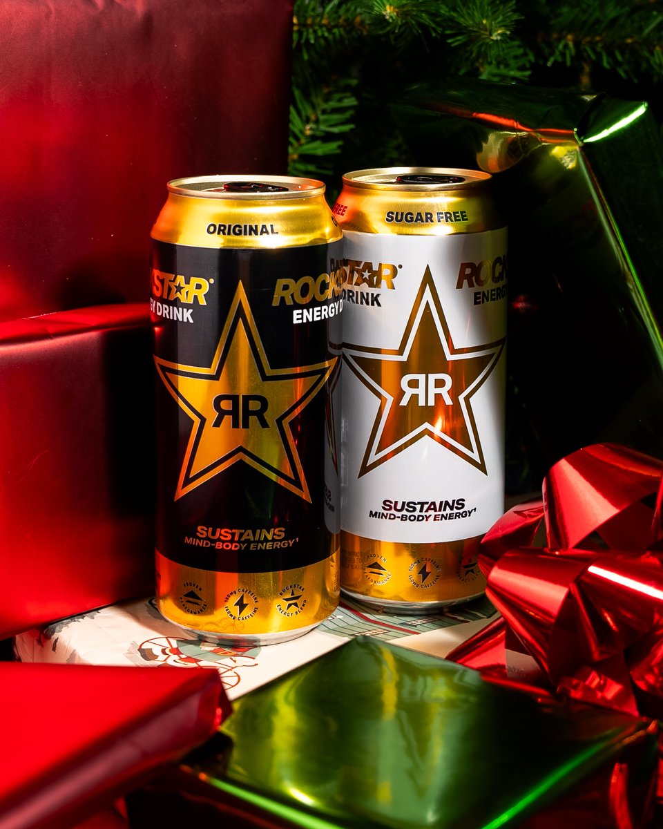 Energy to get you through the season ⭐ What flavor are you hoping to find under the tree this year? ⬇️ Head to our site to stock up!

#RockstarEnergy
