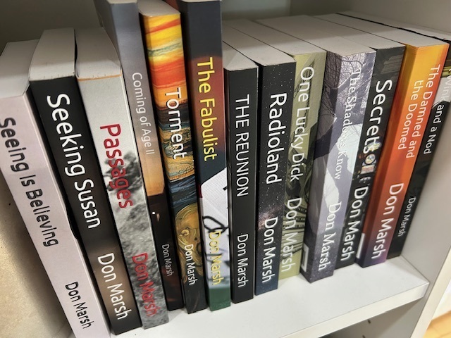 Looking for stocking stuffers? Check out 
donmarshbooks.com