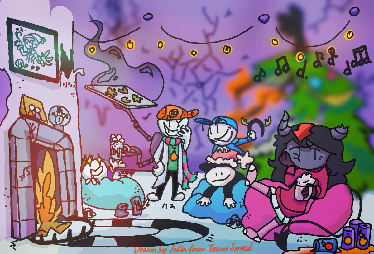 Happy Holidays from all of us at Team Speed!

Artwork by <a href="/RokhlinaSo94005/">Aifoss ✝️</a>