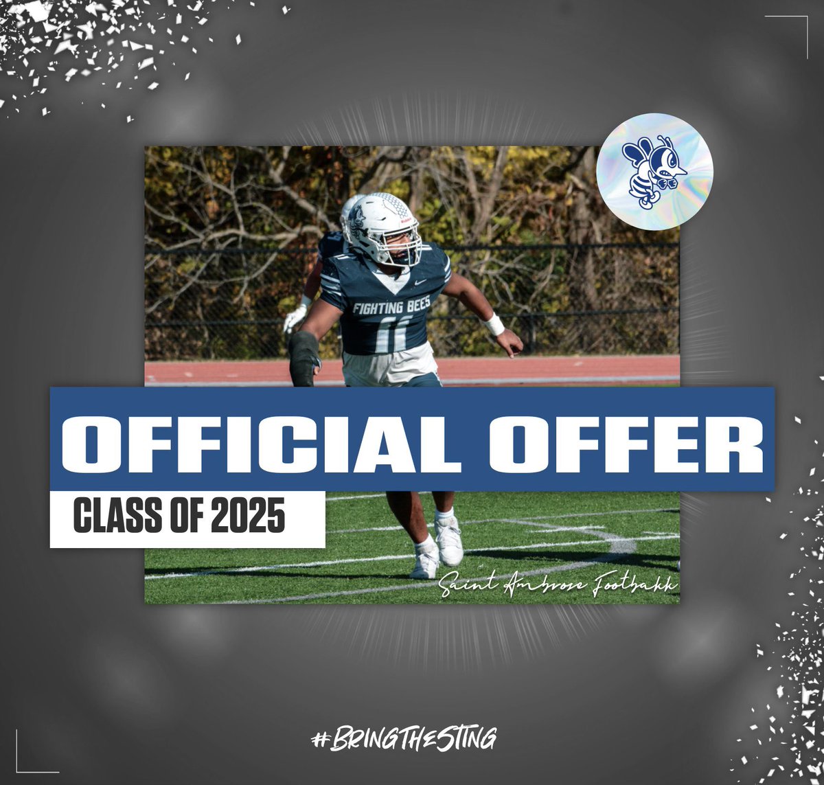Daryn Bernard (@darynbernard_75) on Twitter photo After a great conversation with <a href="/BernardBuhake/">Bernard</a> Iโm Blessed to received an offer to play at St Ambrose University
<a href="/bubbagonzalez76/">Bubba Gonzalez</a> <a href="/CoachJTNiumata/">JT Niumata</a>
<a href="/CoachSkaggsOL/">CoachSkaggsOL</a> <a href="/CoachFalks/">Danny Falkenstein</a> <a href="/tthorntonx/">Trenton Thornton</a> <a href="/TwinFern1/">T.Fernandes</a> <a href="/vidrieroacc562/">Coach Alex Cervantes</a> After a great conversation with <a href="/BernardBuhake/">Bernard</a> Iโm Blessed to received an offer to play at St Ambrose University
<a href="/bubbagonzalez76/">Bubba Gonzalez</a> <a href="/CoachJTNiumata/">JT Niumata</a>
<a href="/CoachSkaggsOL/">CoachSkaggsOL</a> <a href="/CoachFalks/">Danny Falkenstein</a> <a href="/tthorntonx/">Trenton Thornton</a> <a href="/TwinFern1/">T.Fernandes</a> <a href="/vidrieroacc562/">Coach Alex Cervantes</a>