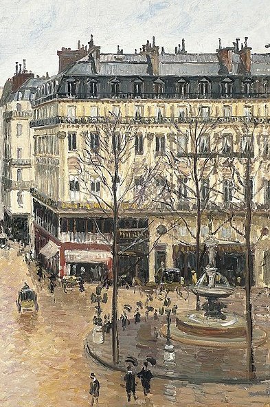 impression_ists's tweet photo. Pissarro, Rue Saint-Honoré https://t.co/PHrRQU78GD