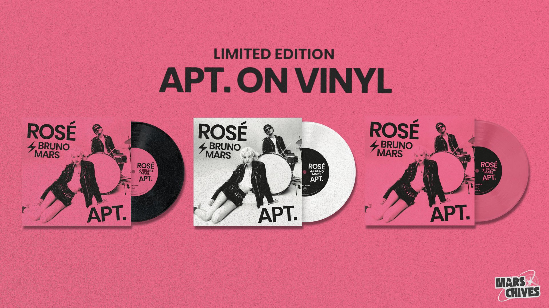 洋楽 BRUNO MARS & ROSE apt 7inch vinyl ROSÉ, BRUNO MARS - APT. 7” (BLACK) - NEW - IN STOCK | eBay